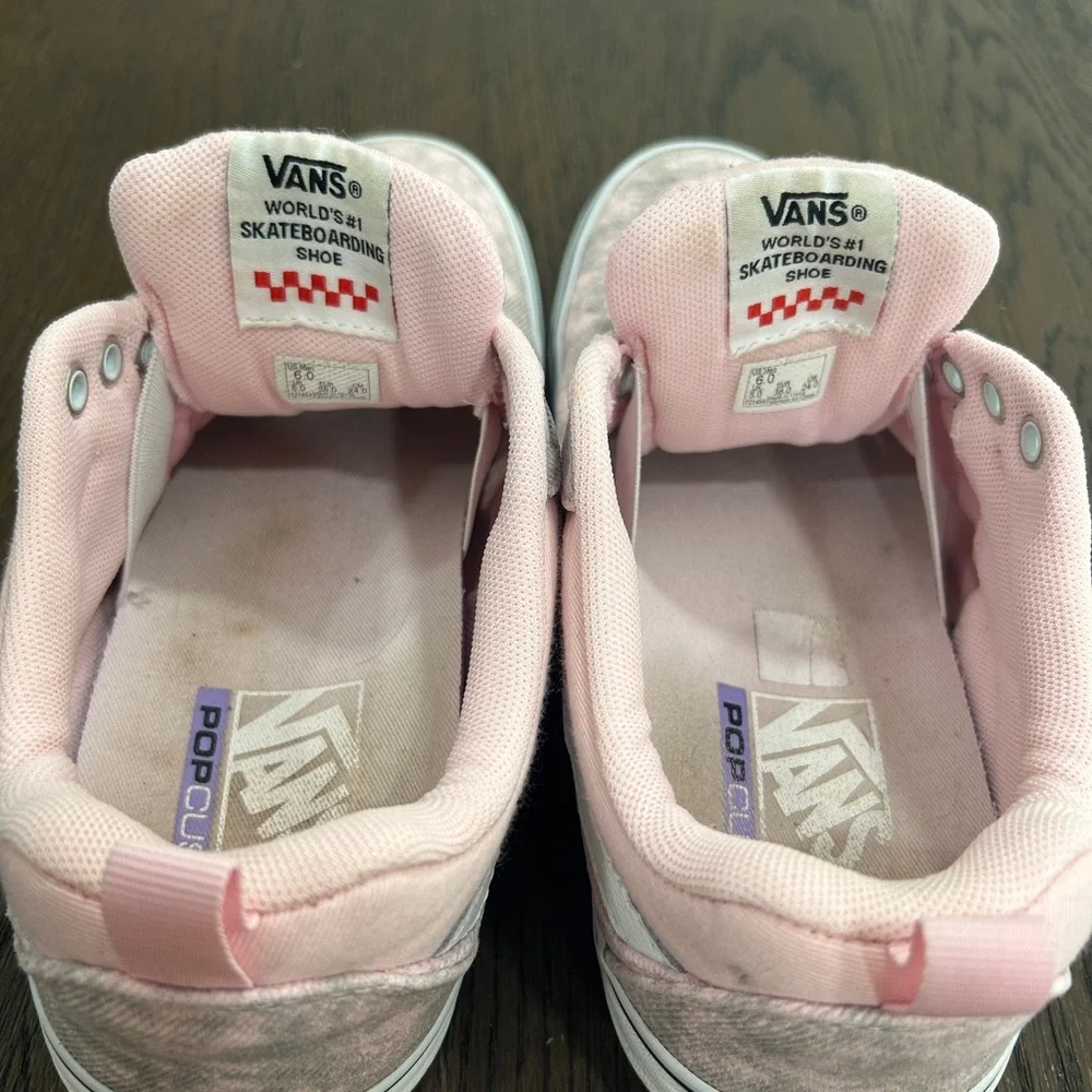 Vans Kyle Walker Pink Pop Cush Skate Shoes - Picture 3 of 6